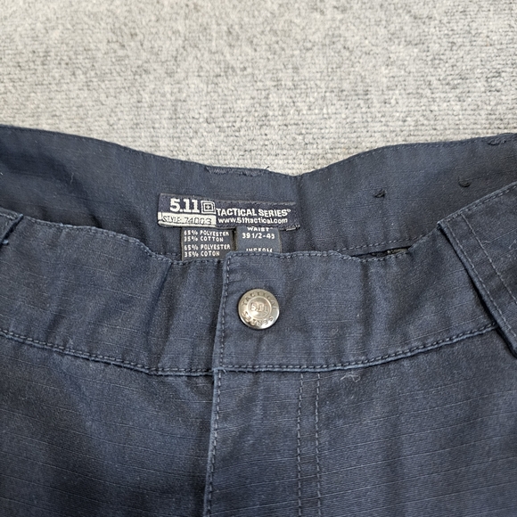 5.11 Tactical Pants Mens XL Navy Taclite TDU Rugged Ripstop Combat Cargo 31" Ins - Picture 6 of 16